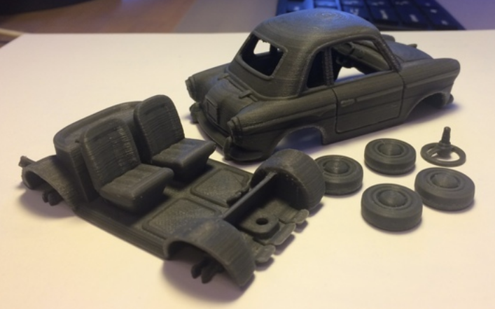 toy car sla model, toy car sla printing