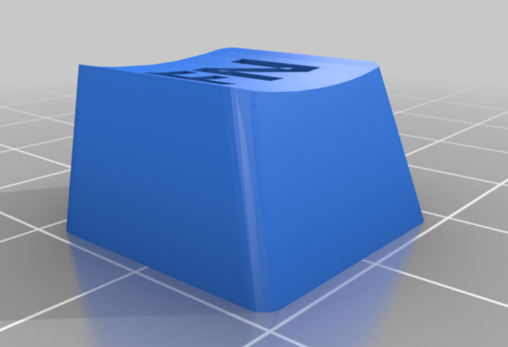 keycap sla model