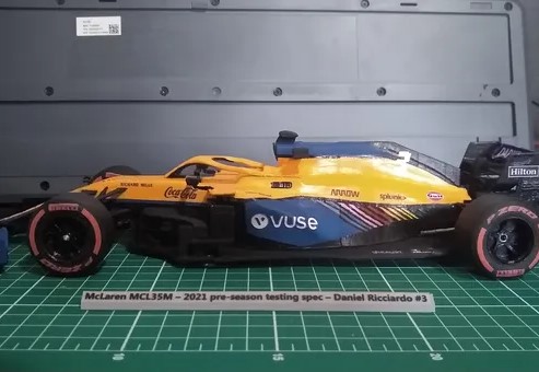 fomular1 car 3d print