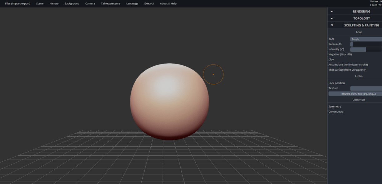 sculptgl, 3d design software
