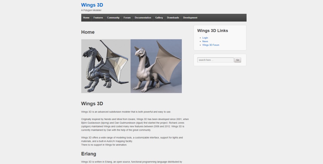 wings3d, best free 3d modeling software