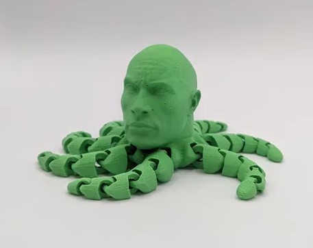 rocktopus 3d prints