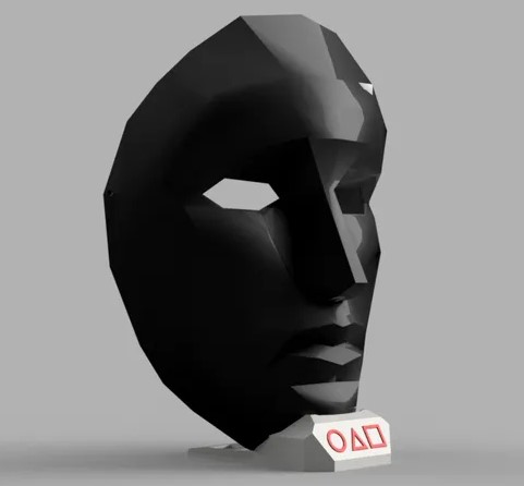 squid game mask 3d print